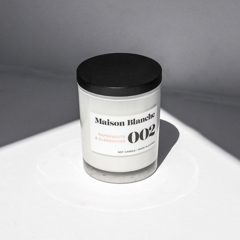Paperwhite and Clementine Soy Wax Candle