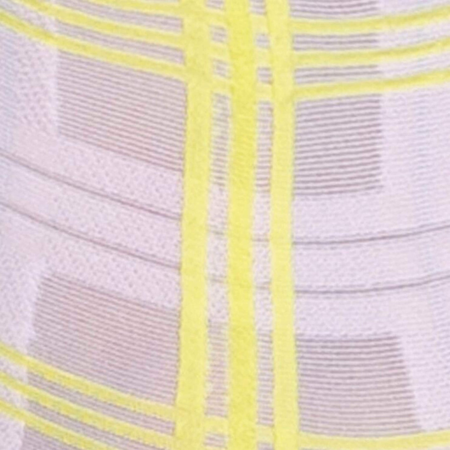 Sheer Pink and Yellow Fashion Socks