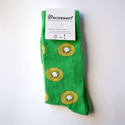 Australian Colourful Kiwi Fruit Socks