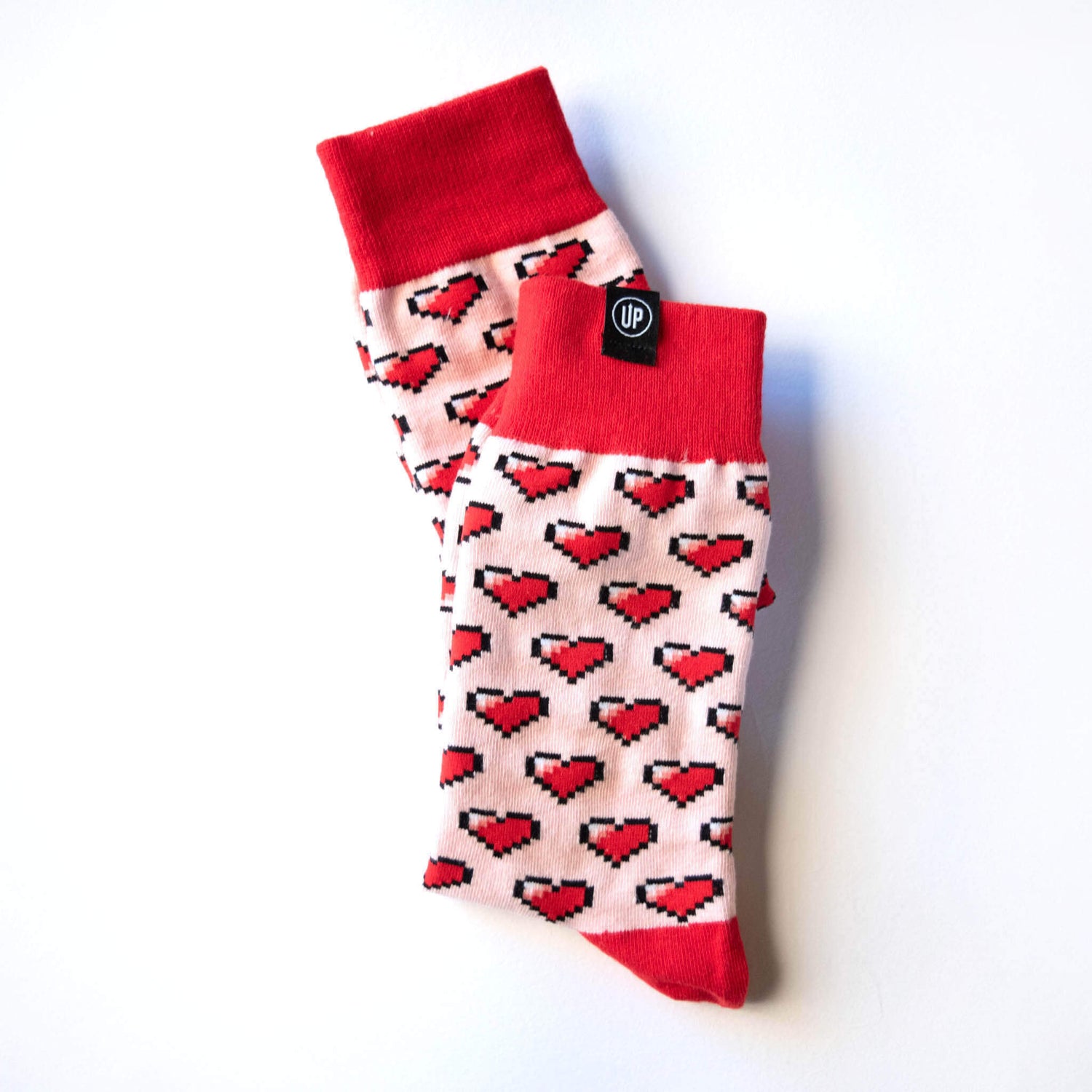 Australian Colourful Socks Sweet Heart Design