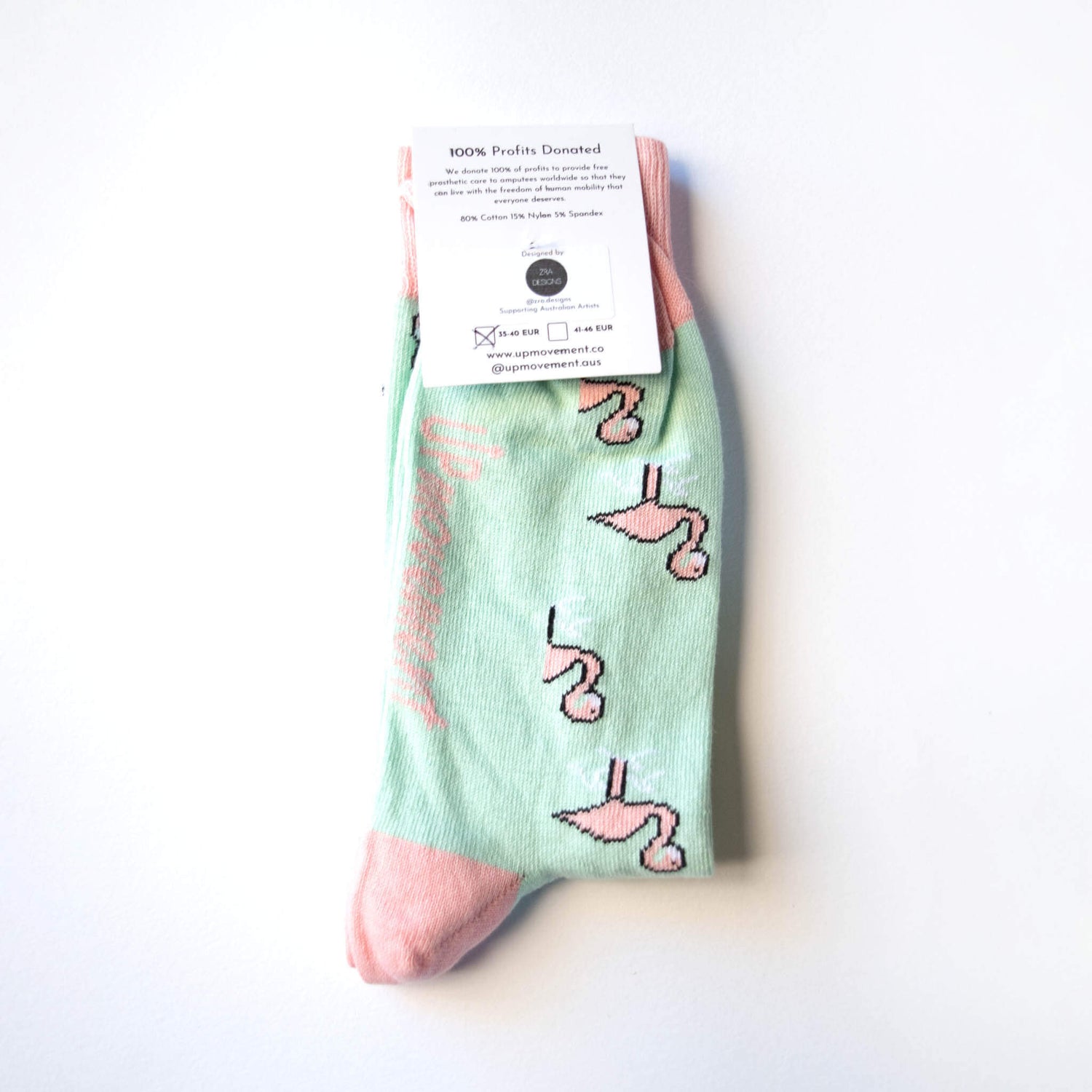 Australian Socks For Good Flamingo Socks