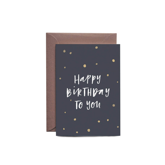Birthday Confetti Greeting Card