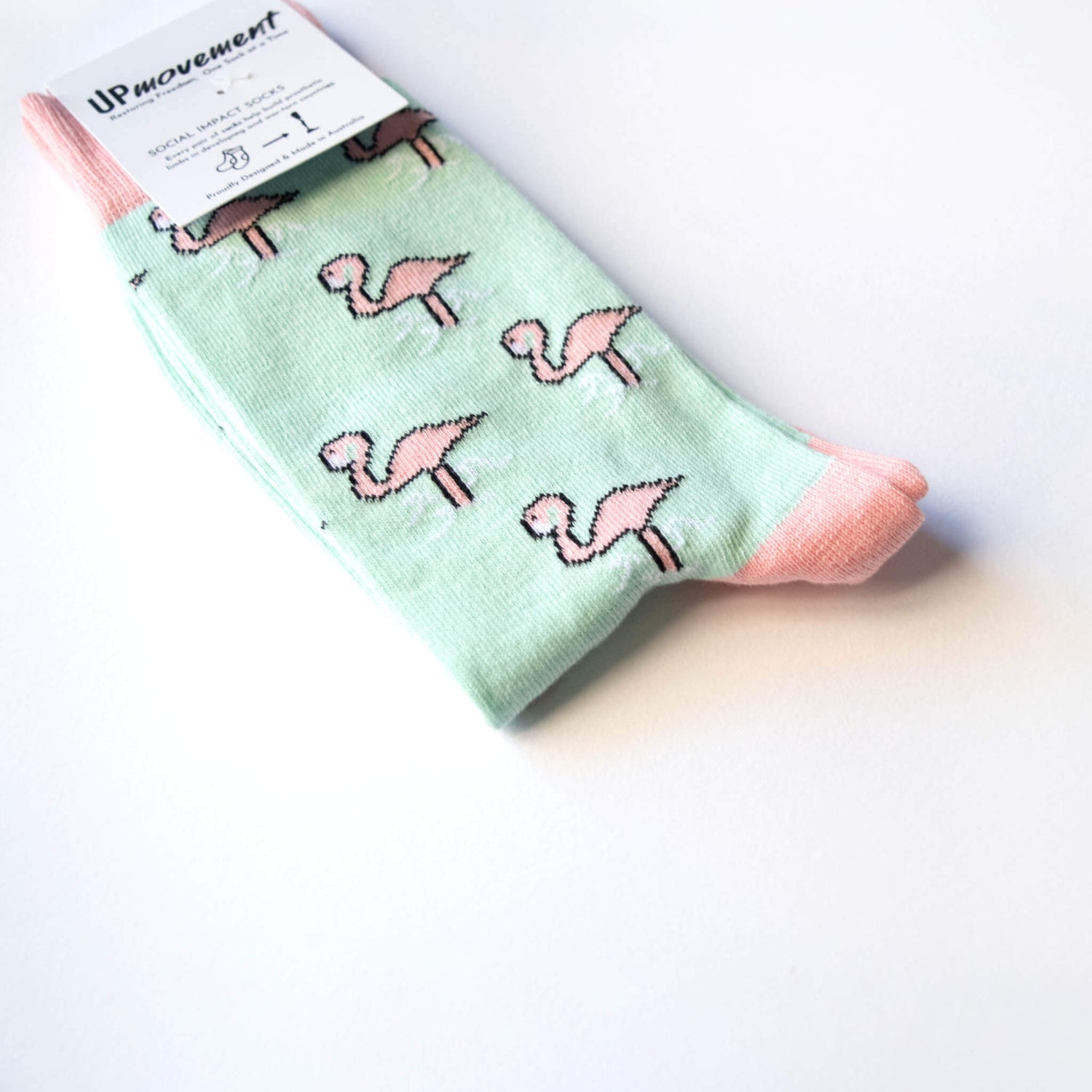 Colourful Flamingo Socks Australia