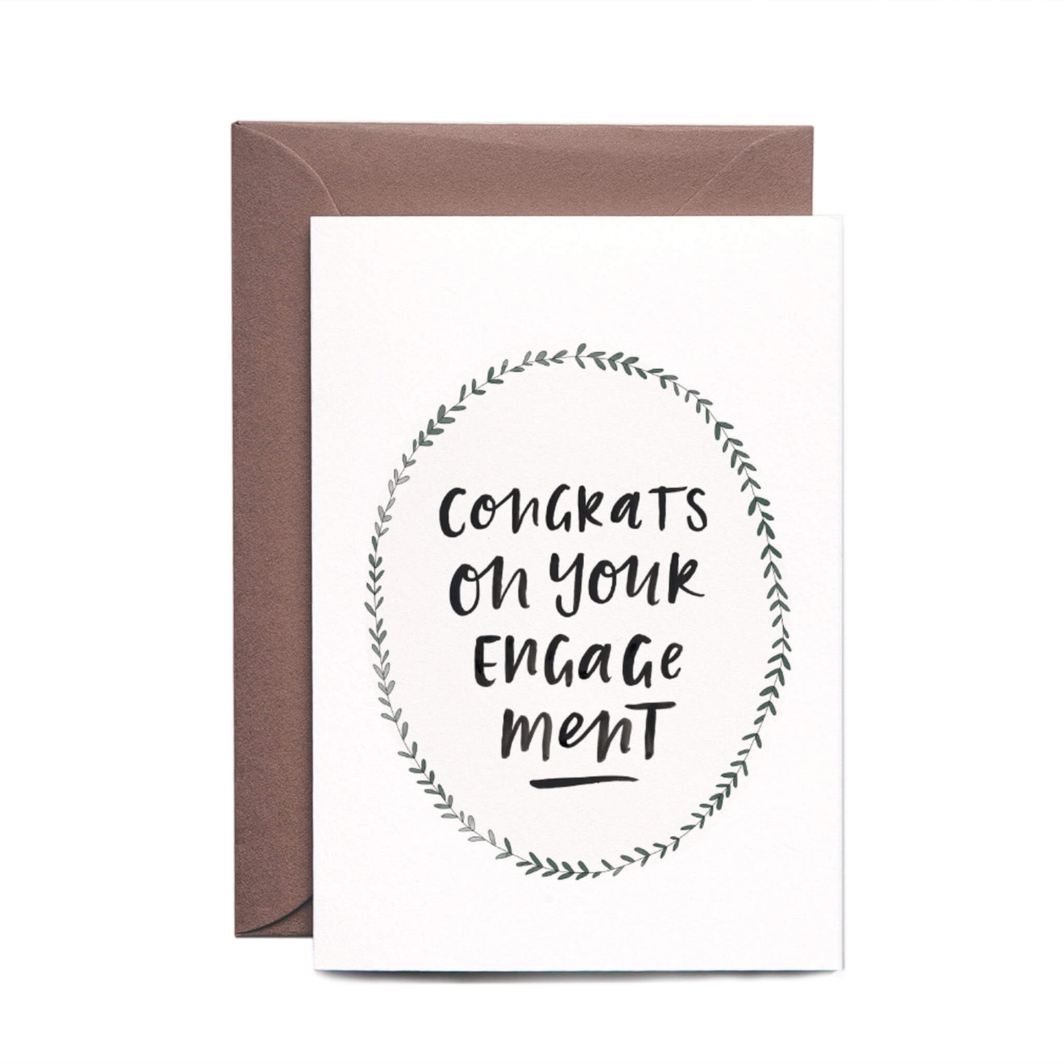 Congrats On Your Engagement Greeting Card