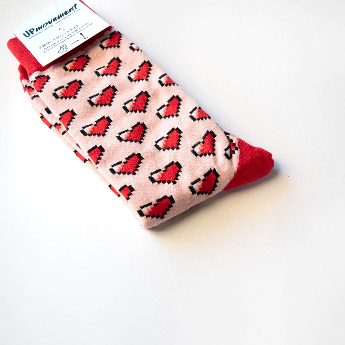 Fashion Socks For Women Heart Design