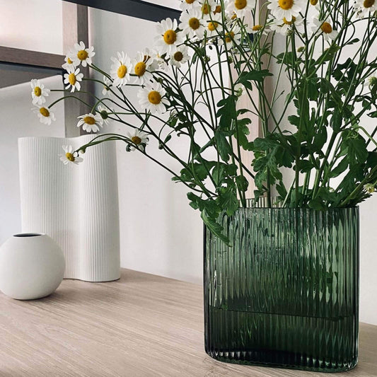 Green Glass Vase | Australian Homewares