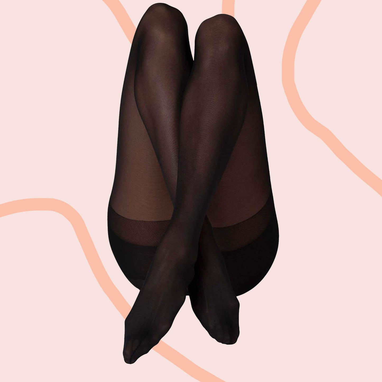 Black shapewear tights