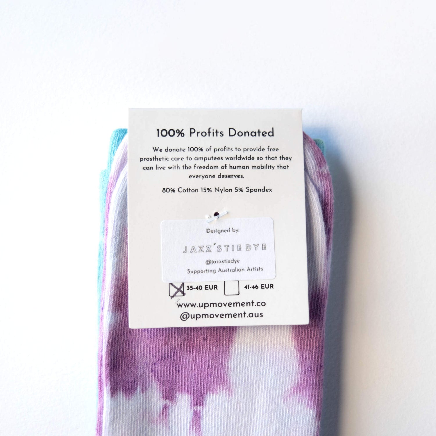 Tie Dye Galaxy Socks For Good Australia